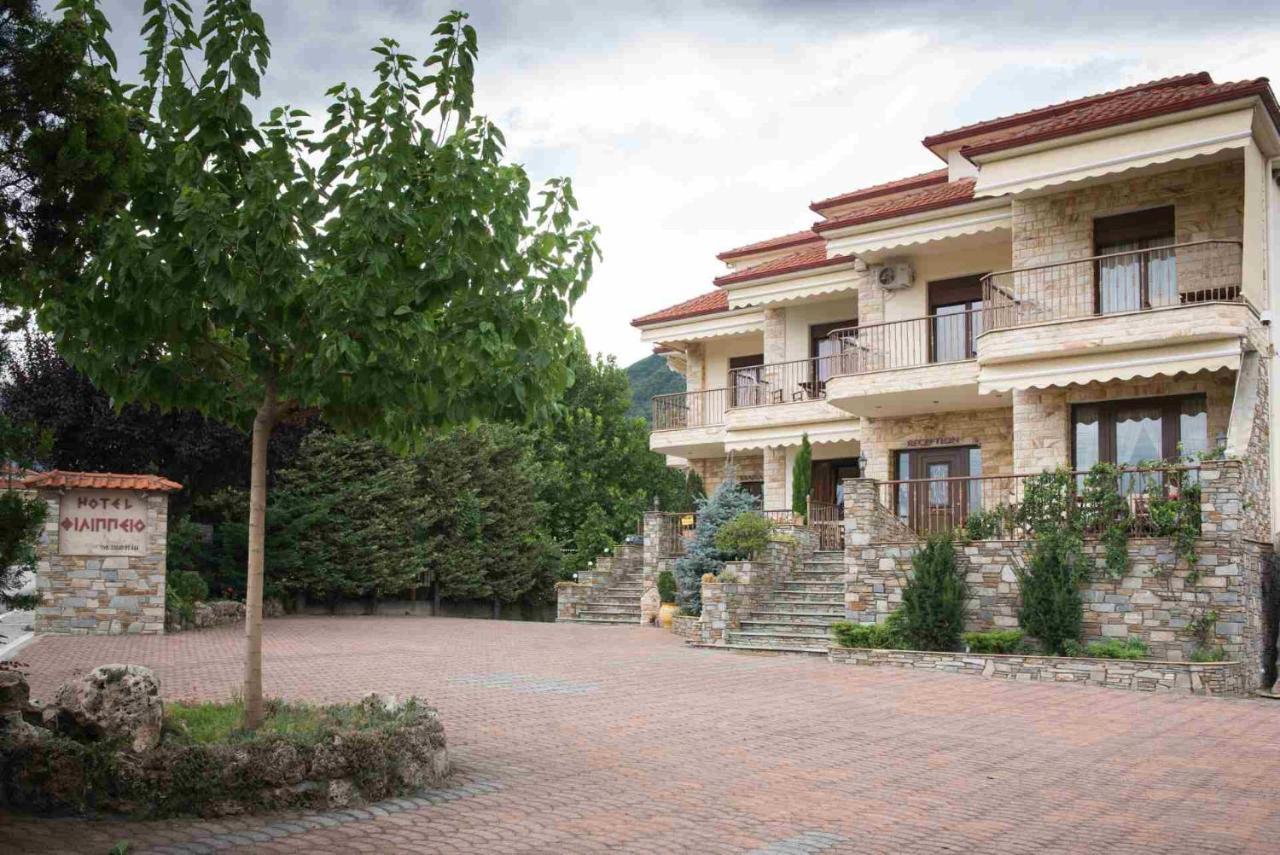 Hotel Philippion Káto Loutrákion Kültér fotó
