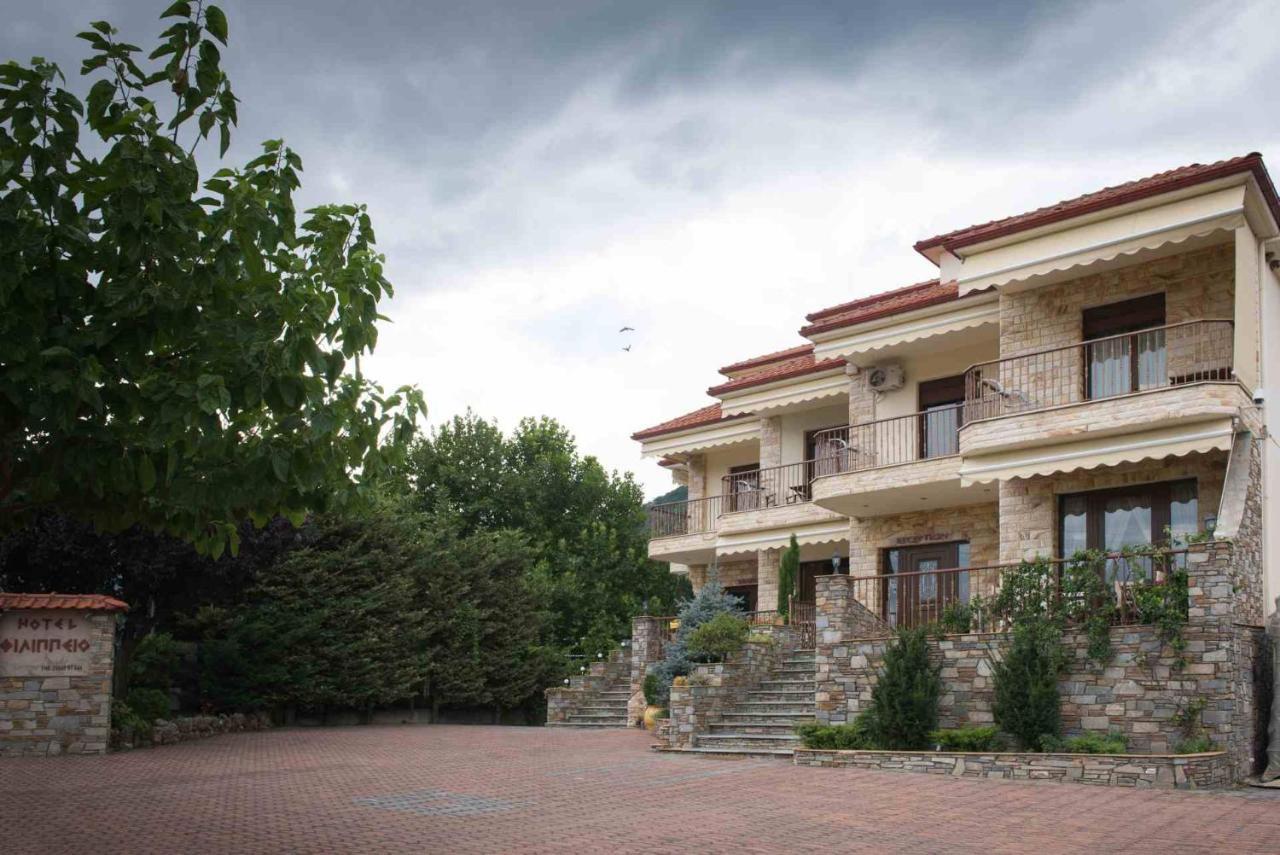 Hotel Philippion Káto Loutrákion Kültér fotó